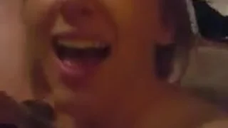 Камшот на лицо после траха раком