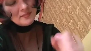 Опытная рыжая дама ублажает любовника